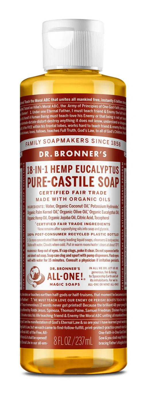 Dr Bronner's - Eucalyptus - Pure Castile Liquid Soap | 8 oz