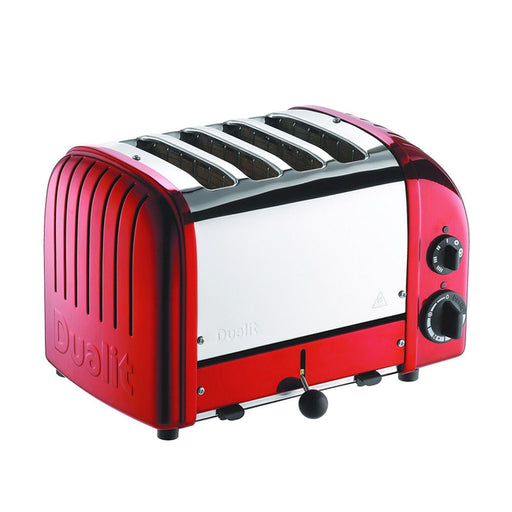 Dualit - NewGen 4 Slice Candy Apple Red Toaster - Limolin 