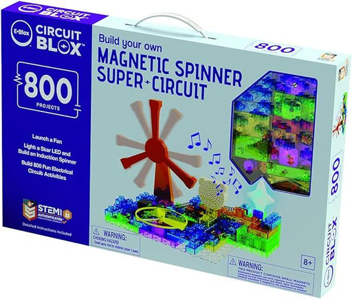 E-Blox - Build Your Own - Induction Spinner Super Circuit - 800 Projects