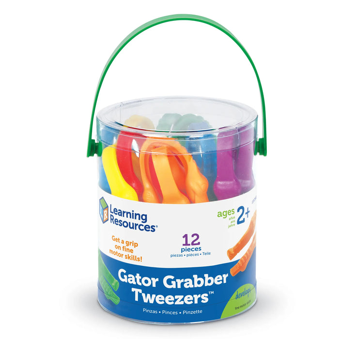 Learning Resources - Gator Grabber Tweezers(12Pcs)