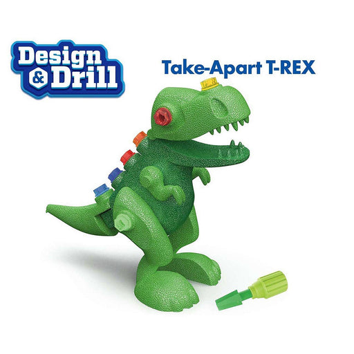 Educational Insights - Design & Drill Take - Apart T-Rex - Limolin 