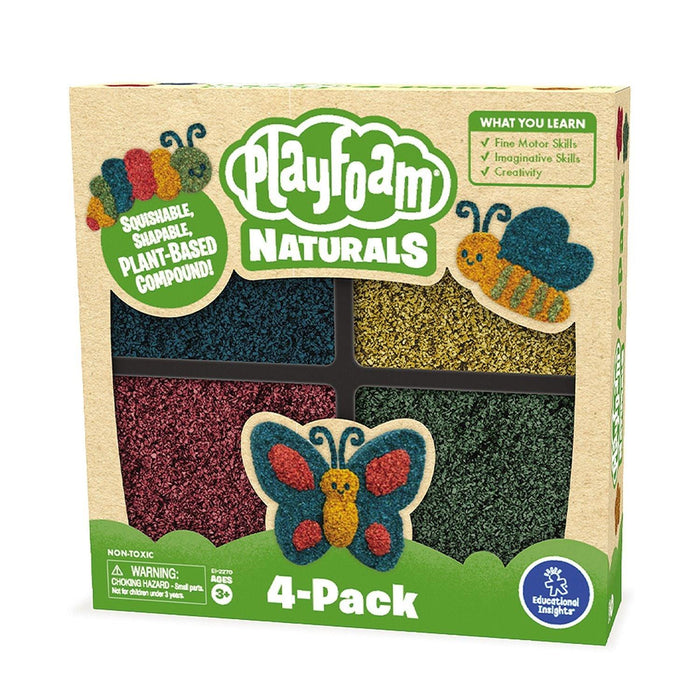 Educational Insights - Playfoam Naturals 4 - Pack - Limolin 