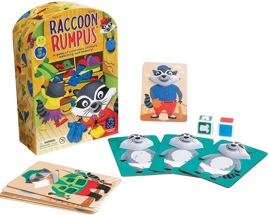 Educational Insights - Raccoon Rumpus Game - Limolin 
