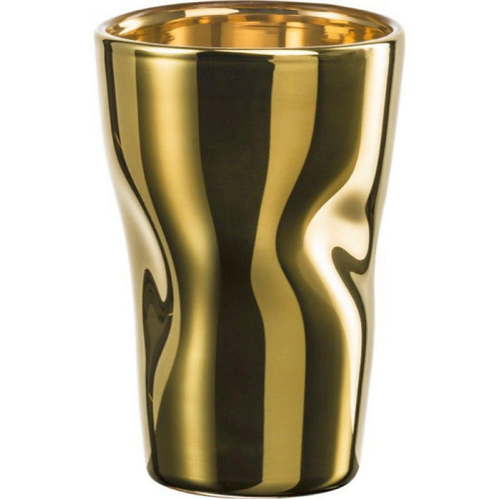 Eisch - Unik Gold Espresso Glass - 2 Pack - Limolin 