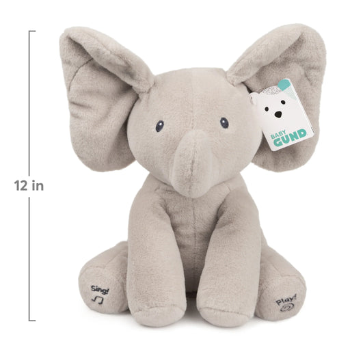 Gund - Animated - French 12" Flappy The Elephant French - Limolin 