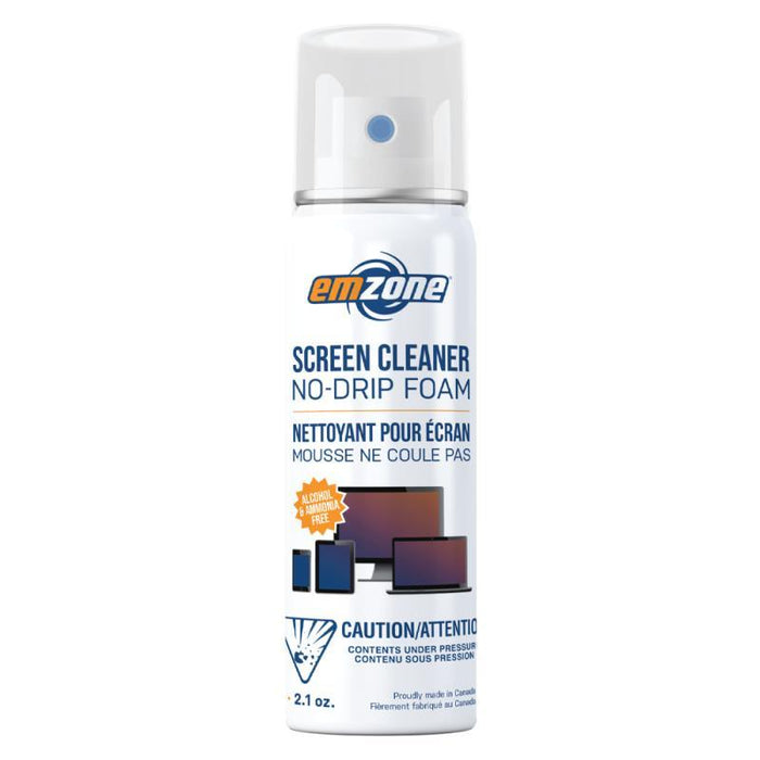 Emzone - Screen Cleaner Foam 2.1oz No Drip Tech Device Alcohol & Ammonia Free (47043) - Limolin 