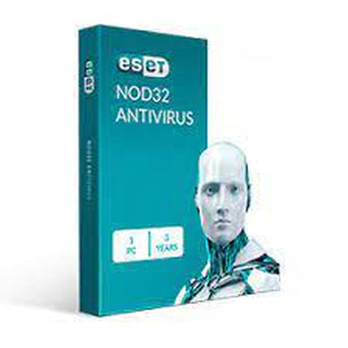 Eset - Nod32 Antivirus 3-User 1Yr Sleeve PC/Mac/Linux - Limolin 