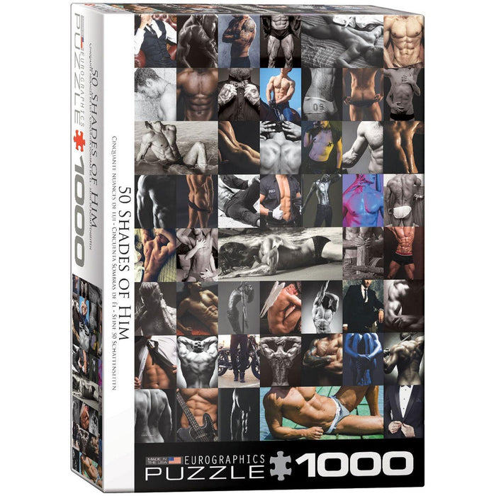 Eurographics - 50 Shades Of Him (1000-Piece Puzzle)