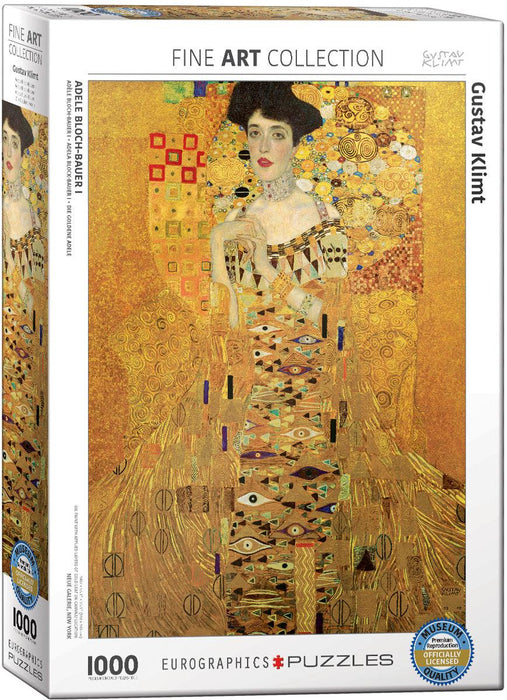 Eurographics - Adele Bloch - Bauer I By Gustav Klimt (1000-Piece Puzzle) - Limolin 