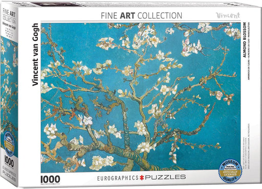 Eurographics - Almond Branchesin Bloom By Vincent Van Gogh (1000-Piece Puzzle) - Limolin 