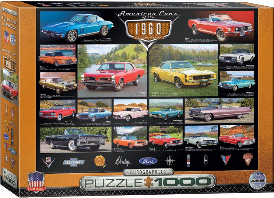 Eurographics - American Cars Of The 1960S (1000-Piece Puzzle) - Limolin 