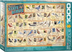 Eurographics - American State Birds (1000-Piece Puzzle) - Limolin 