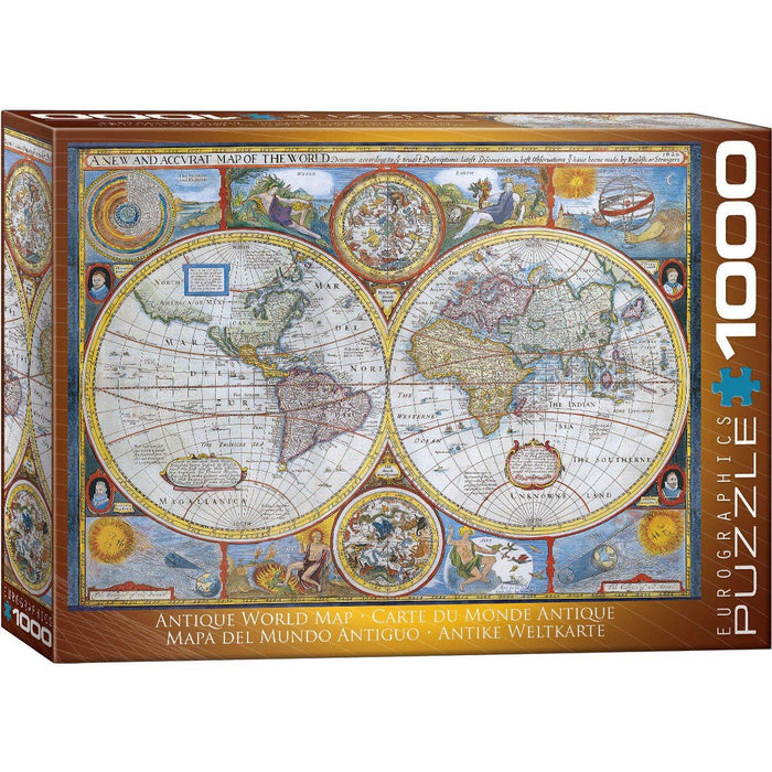 Eurographics - Antique World Map (1000-Piece Puzzle)