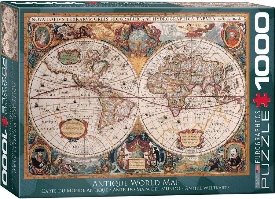 Eurographics - Antique World Map - Orbis Geographica (1000-Piece Puzzle) - Limolin 