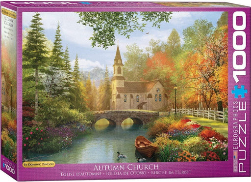 Eurographics - Autumn Church By Dominic Davison (1000-Piece Puzzle) - Limolin 