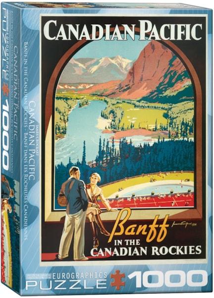 Eurographics - Banff In The Canadian Rockies (1000-Piece Puzzle)