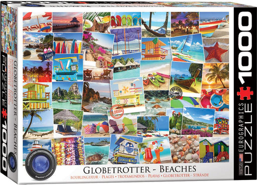 Eurographics - Beaches - Globetrotter (1000-Piece Puzzle) - Limolin 