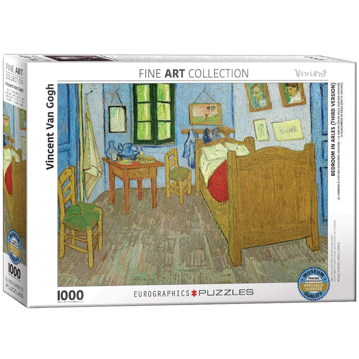Eurographics - Bedroom At Arles By Vincent Van Gogh (1000-Piece Puzzle) - Limolin 