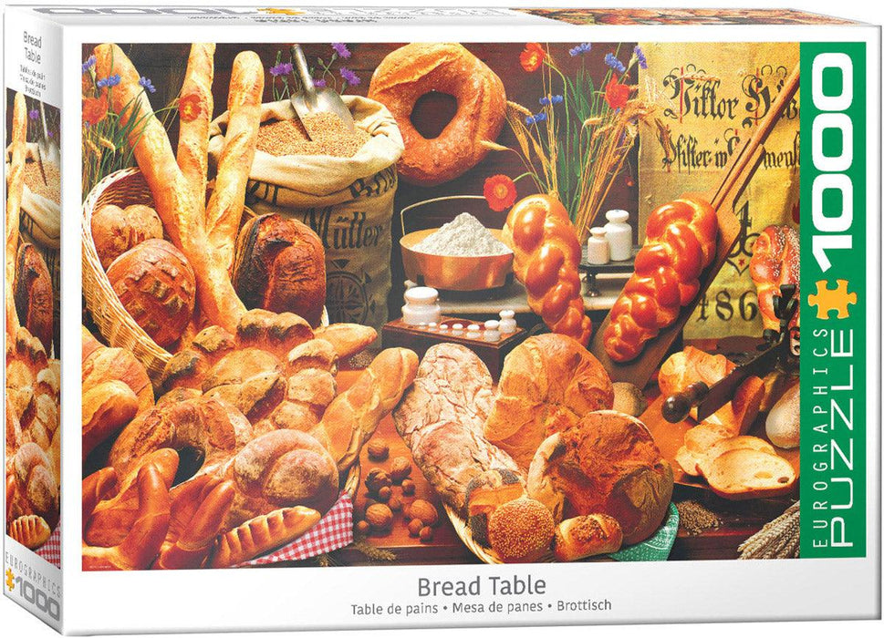 Eurographics - Bread Table (1000-Piece Puzzle) - Limolin 