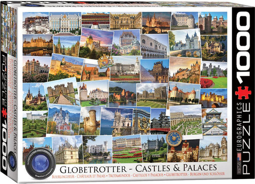 Eurographics - Castles & Palaces - Globetrotter (1000-Piece Puzzle) - Limolin 