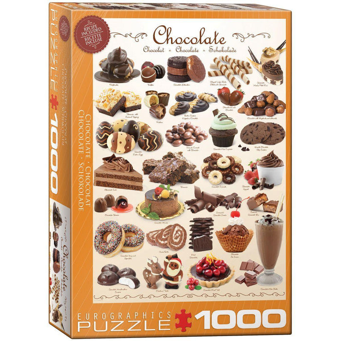 Eurographics - Chocolate (1000-Piece Puzzle) - Limolin 