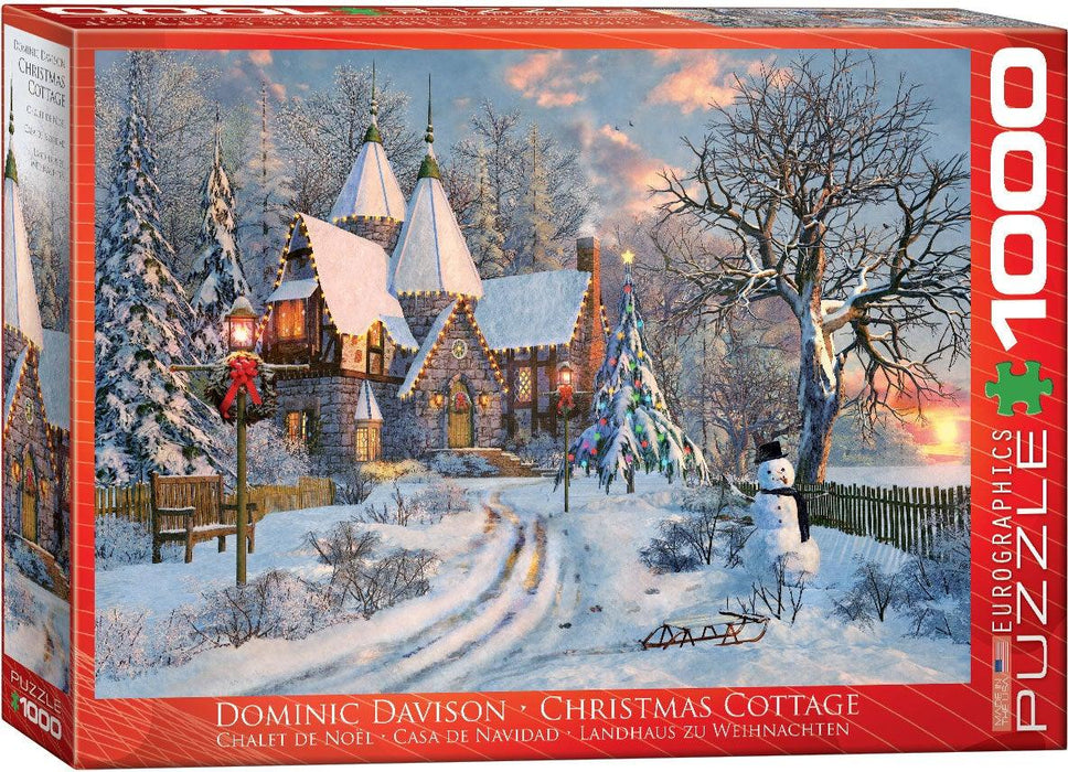 Eurographics - Christmas Cottage (1000-Piece Puzzle) - Limolin 