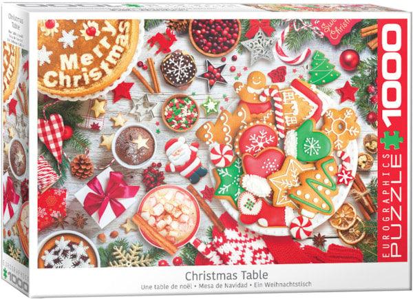 Eurographics - Christmas Table Tin (1000-Piece Puzzle)