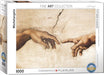 Eurographics - Creation of Adam - Detail By Michelangelo (1000-Piece Puzzle)