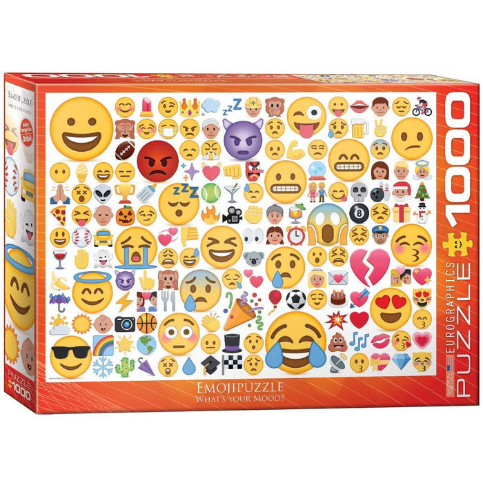 Eurographics - Emoji What's Your Mood (1000-Piece Puzzle) - Limolin 