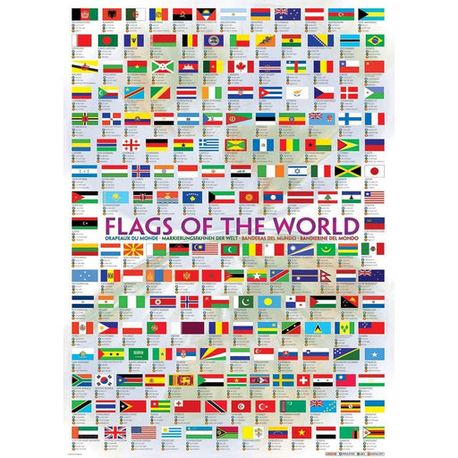 Eurographics - Flags Of The World (1000-Piece Puzzle) - Limolin 