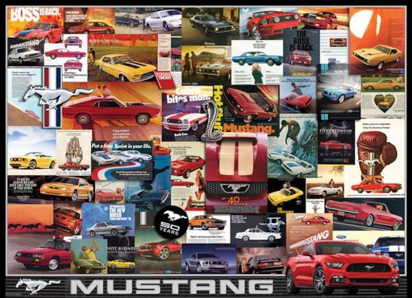 Eurographics - Ford Mustang Advertising Collection (1000-Piece Puzzle)