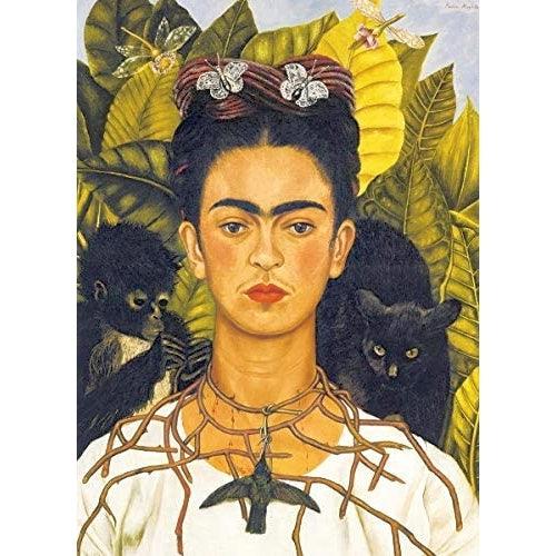 Eurographics - Frida Kahlo Self - Portrait With Hummingbird (1000-Piece Puzzle) - Limolin 