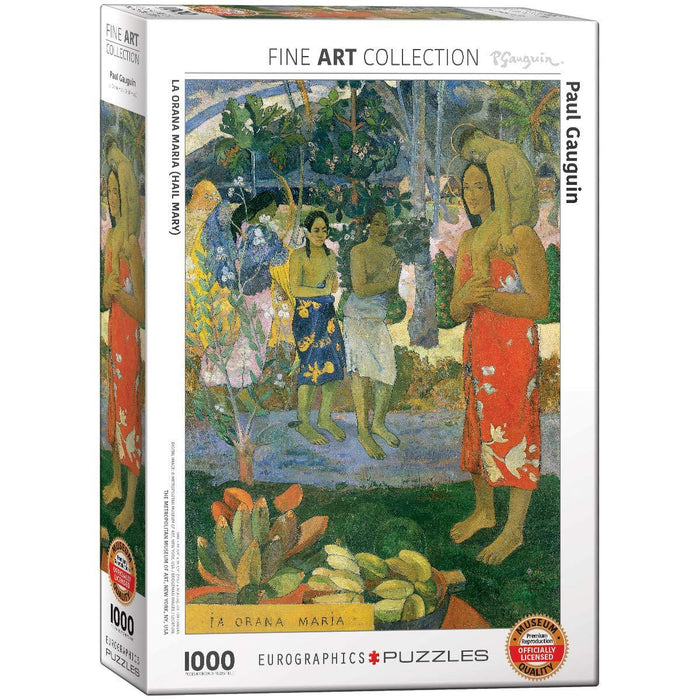Eurographics - Hail Mary By Paul Gauguin (1000-Piece Puzzle) - Limolin 