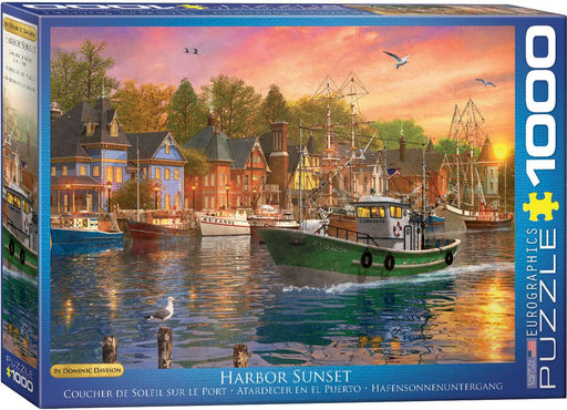 Eurographics - Harbor Sunset (1000-Piece Puzzle) - Limolin 