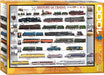 Eurographics - History Of Trains (1000-Piece Puzzle) - Limolin 