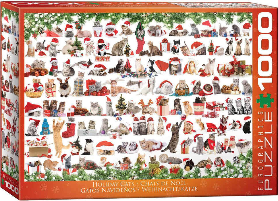 Eurographics - Holiday Cats (1000-Piece Puzzle)