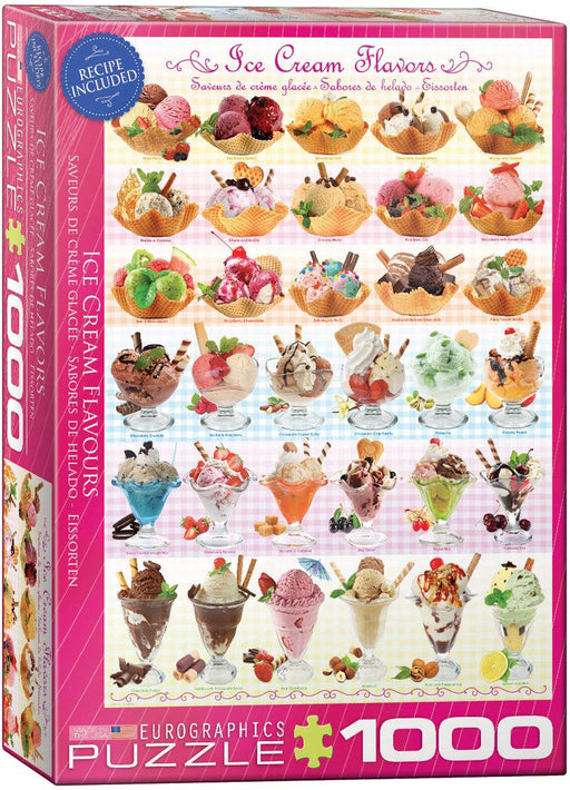 Eurographics - Ice Cream Flavors (1000-Piece Puzzle) - Limolin 