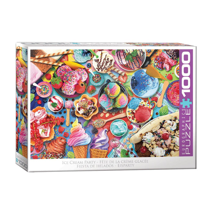 Eurographics - Ice Cream Party (1000-Piece Puzzle) - Limolin 