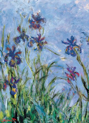 Eurographics - Irises By Monet - Detail (1000-Piece Puzzle)