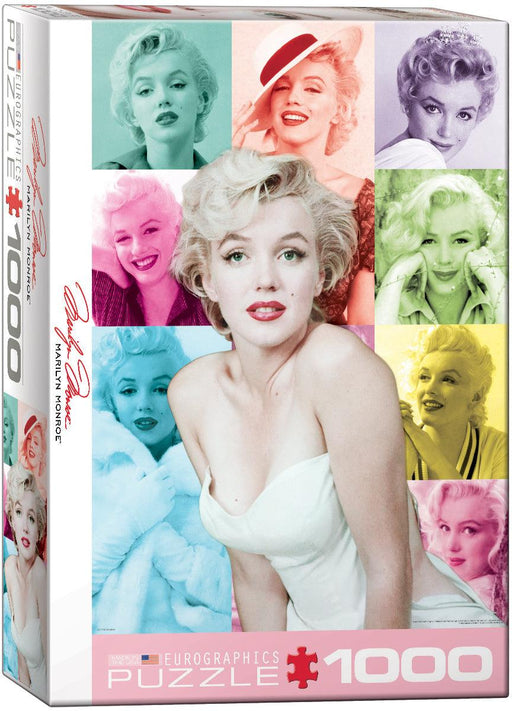 Eurographics - Marilyn Monroe - Color Portraits By Milton Greene (1000-Piece Puzzle) - Limolin 