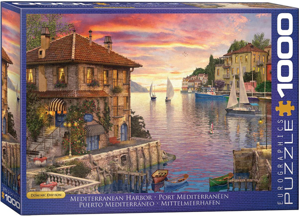 Eurographics - Mediterranean Harbor (2000-Piece Puzzle)