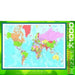 Eurographics - Modern Map Of The World (1000-Piece Puzzle) - Limolin 