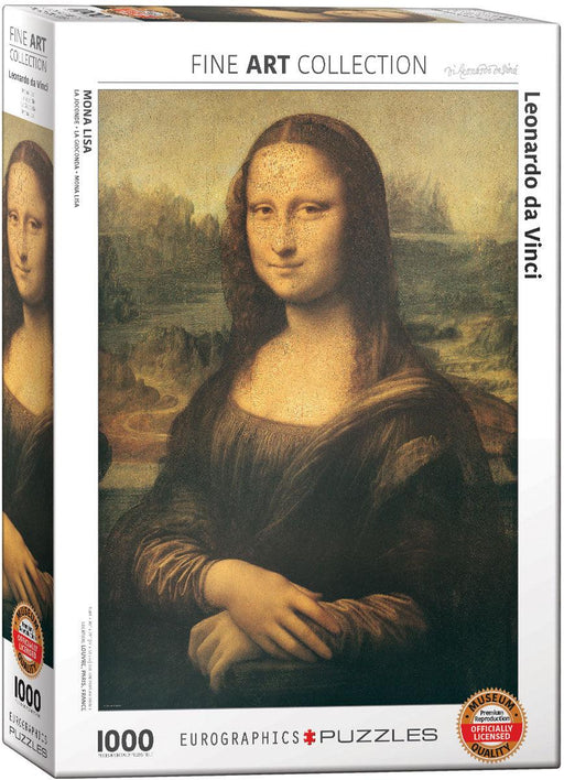 Eurographics - Mona Lisa By Leonardo Da Vinci (1000-Piece Puzzle) - Limolin 