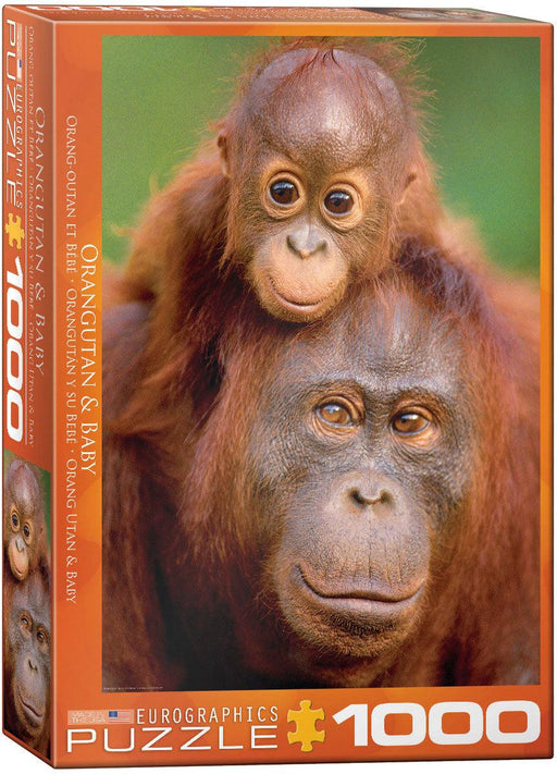 Eurographics - Orangutan & Baby (1000-Piece Puzzle) - Limolin 