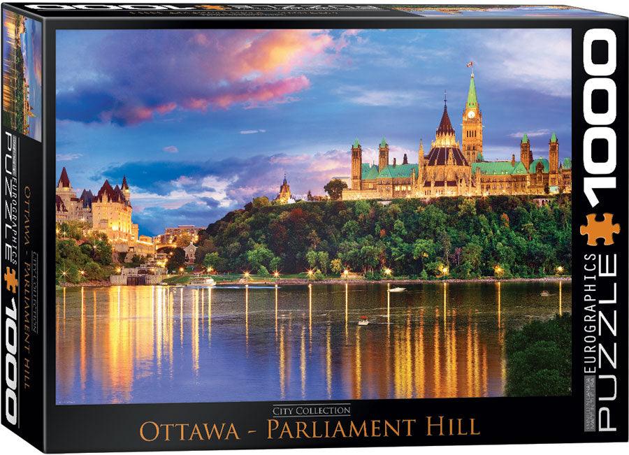 Eurographics - Ottawa Parliament Hill (1000-Piece Puzzle) - Limolin 