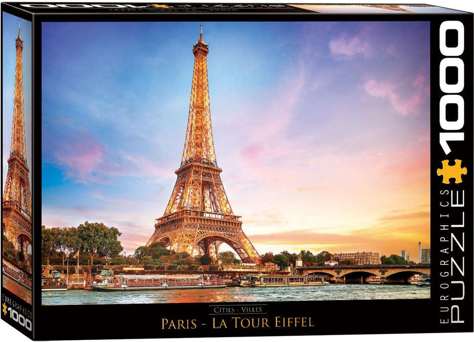 Eurographics - Paris - La Tour Eiffel (1000-Piece Puzzle)