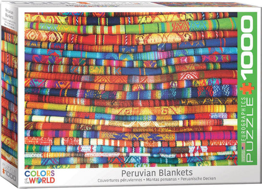 Eurographics - Peruvian Blankets (1000-Piece Puzzle) - Limolin 