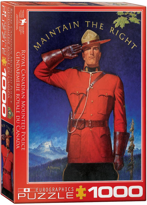 Eurographics - Rcmp Maintain The Right (1000-Piece Puzzle) - Limolin 