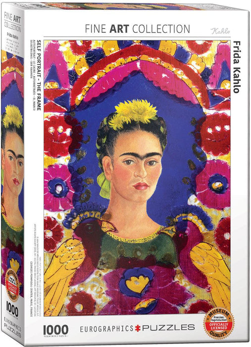 Eurographics - Self Portrait The Frame By Frida Kahlo (1000-Piece Puzzle) - Limolin 