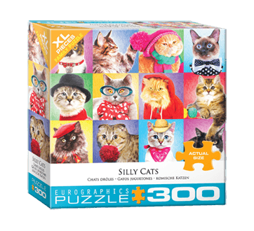 Eurographics - Silly Cats (300-Piece Puzzle)